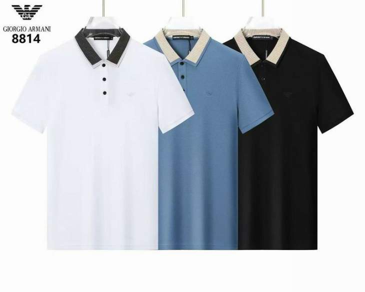 Picture of Armani Polo Shirts Short _SKUArmaniM-3XL8qx881429591